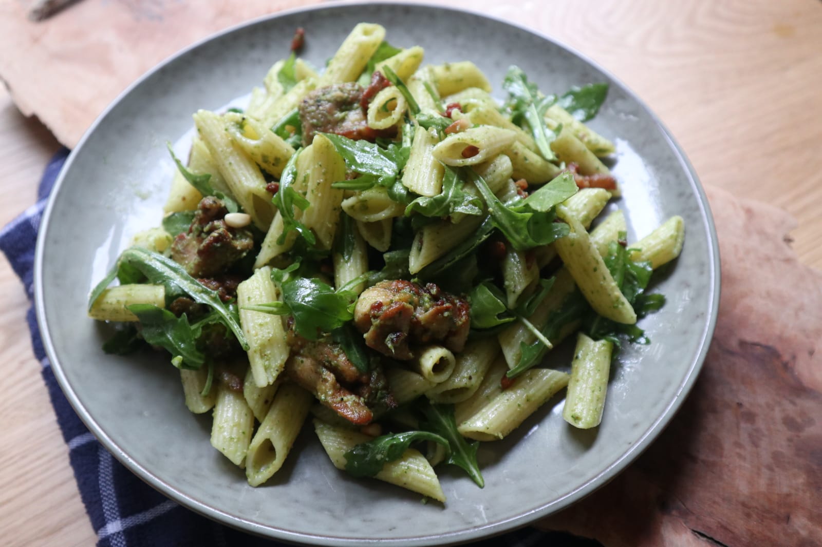 Pasta groene pesto Cooking Jeff